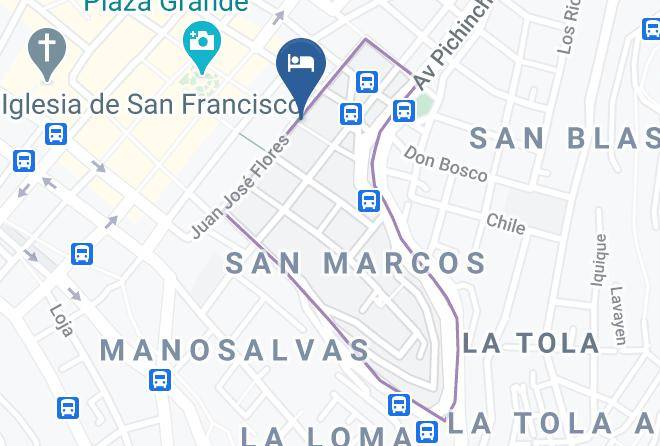 Distrito Metropolitano De Quito - Hotel Viena Maps