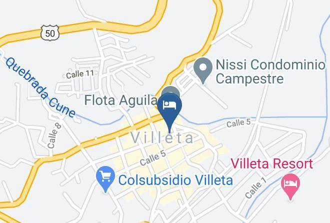 Villeta - Hotel Viena Maps