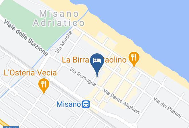 Rimini - Hotel Vienna Maps