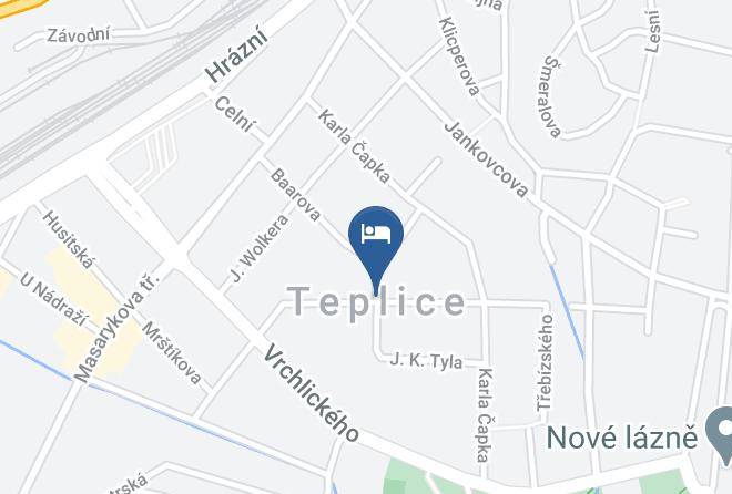 Teplitz - Hotel Vienna Maps