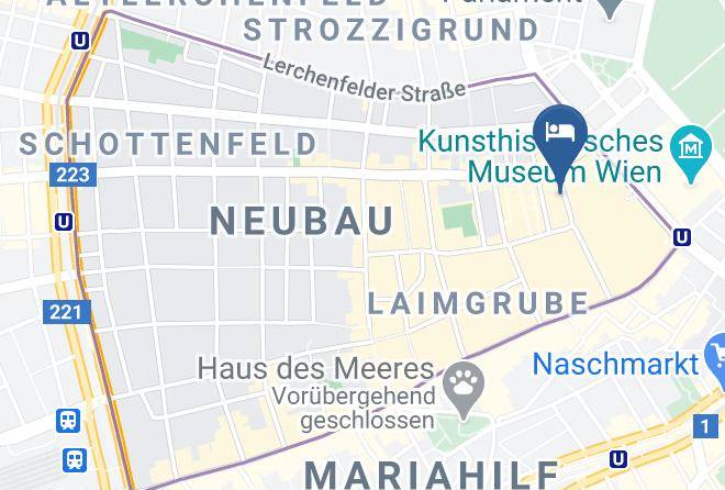 Vienna Neubau - Hotel Gilbert Maps