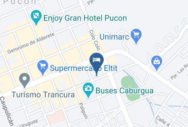 Cautin Province - Hotel Vientos Del Sur Maps