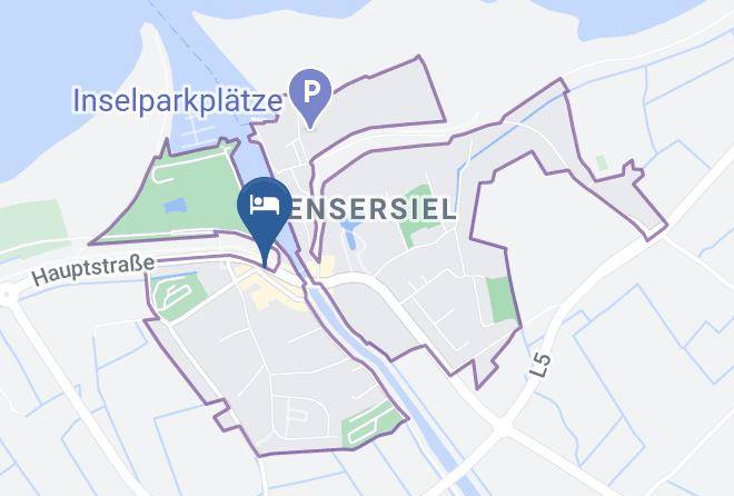 Wittmund - Hotel Vier Jahreszeiten Bensersiel Maps
