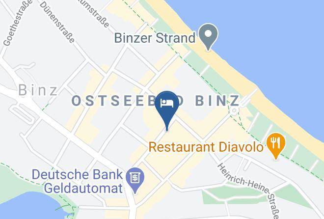 Vorpommern Rugen - Hotel Vier Jahreszeiten Binz Maps
