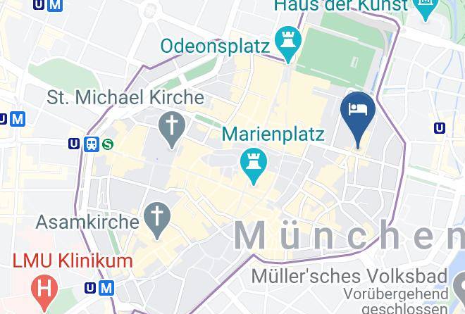 Munich District - Hotel Vier Jahreszeiten Kempinski Munchen Maps