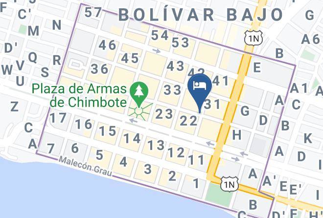 Hotel Viera Chimbote Map