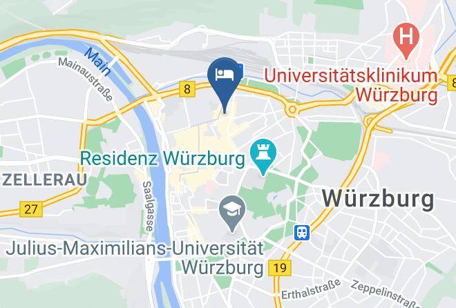 Wurzburg - Hotel Vier Jahreszeiten Wuerzburg Maps