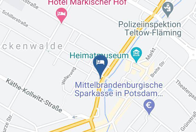 Teltow Flaming - Hotel Vierseithof Luckenwalde Maps