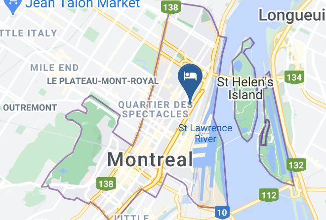 Montreal - Hotel Viger Maps