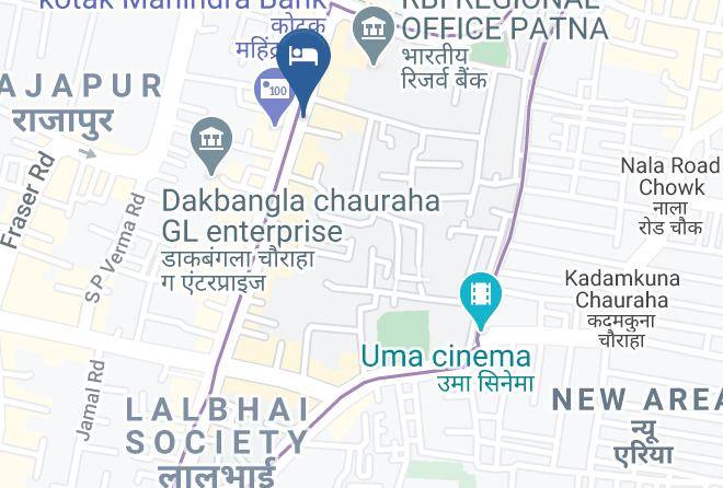 Patna - Hotel Vijay Shree Deluxe Maps