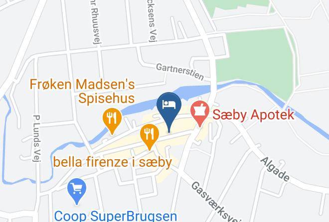 Saeby - Hotel Viking City Maps