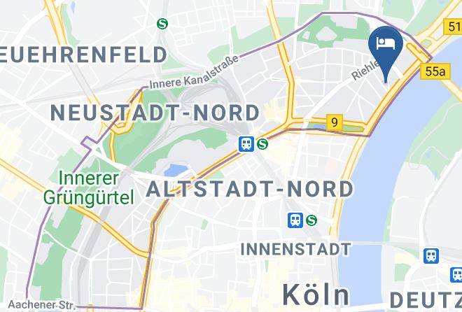 Cologne - Hotel Viktoria Koln Maps