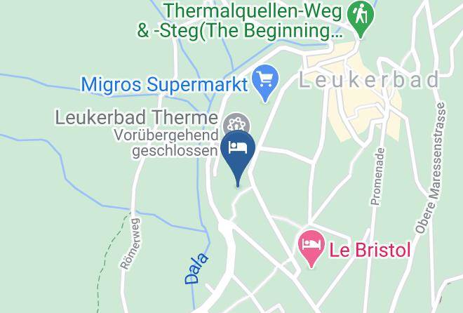 Leuk - Hotel Viktoria Leukerbad Maps