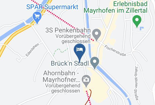 Schwaz - Hotel Viktoria Mayrhofen Maps
