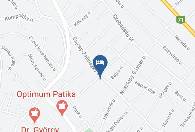 Balatonalmadi - Hotel Viktoria Vendeghaz Maps