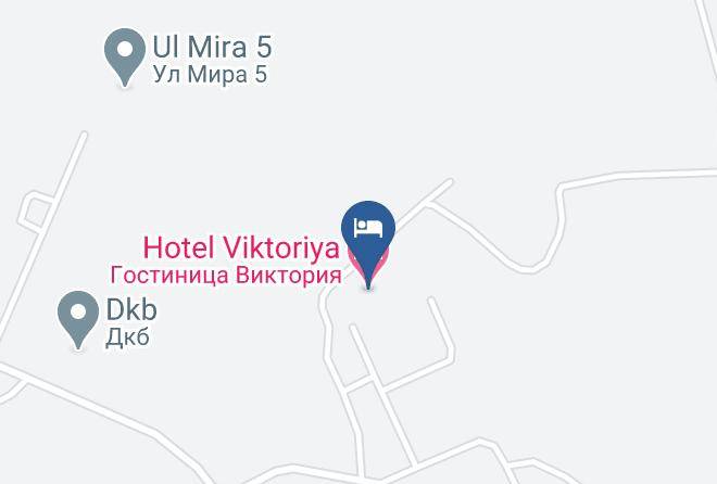 Hotel Viktoriya Map
