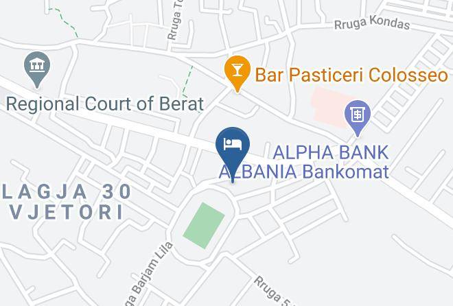 Berat - Hotel Vila Arbri Maps