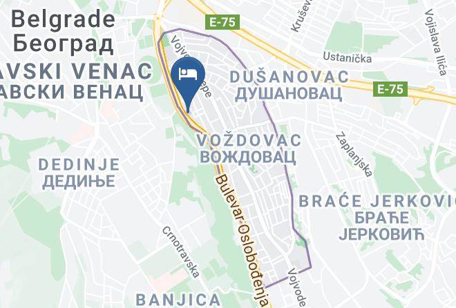 Hotel Vila Bulevar Map