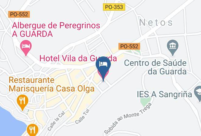 Pontevedra - Hotel Vila Da Guarda Maps