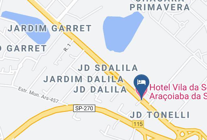 Aracoiaba Da Serra - Hotel Vila Da Serra Aracoiaba Da Serra Maps