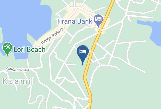Saranda - Hotel Vila Danedi Maps