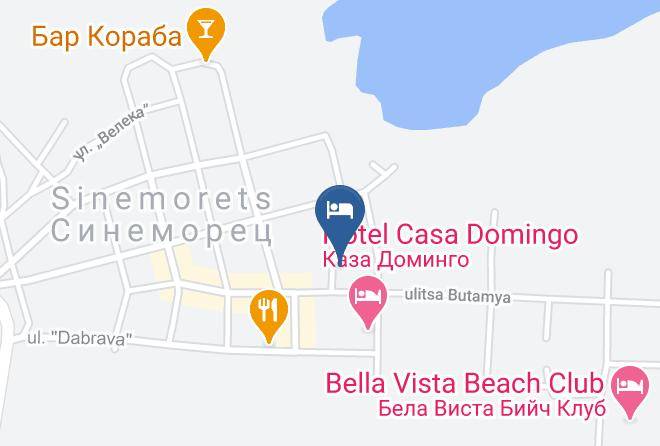 Tsarevo - Hotel 'vila Filadelfiya' Maps