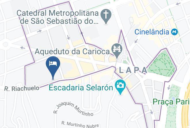 Rio De Janeiro Centro - Hotel Vila Gale Maps