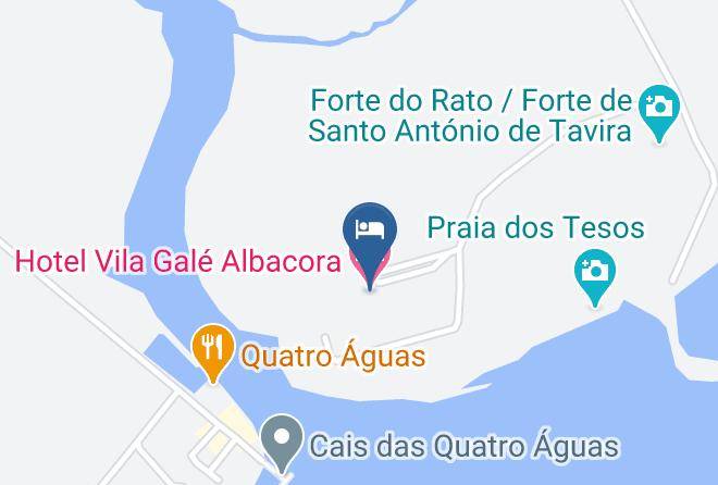 Tavira - Vila Gale Albacora Maps