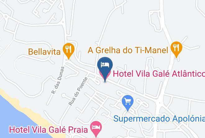 Albufeira - Hotel Vila Gale Atlantico Maps