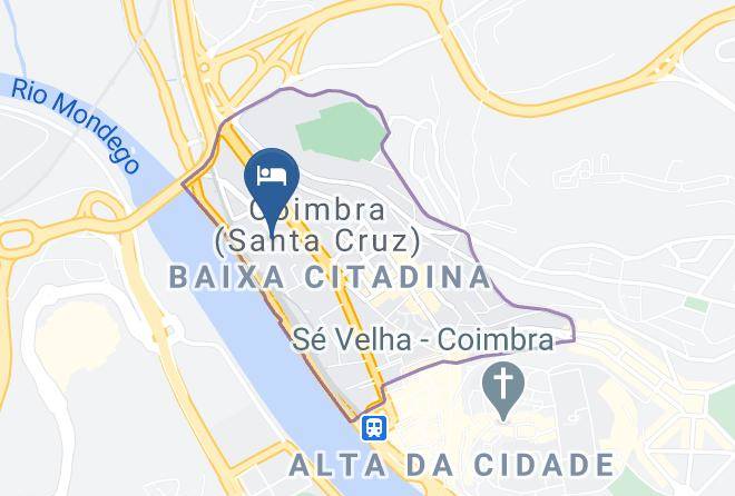 Hotel Vila Gale Coimbra Map