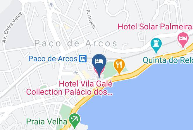 Hotel Vila Gale Collection Palacio Dos Arcos Map