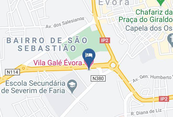 Malagueira - Vila Gale Evora Maps