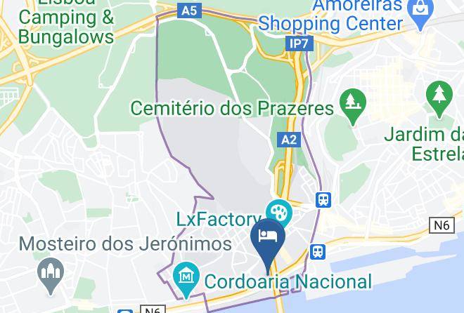 Lisbon - Hotel Vila Gale Opera Maps