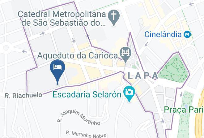 Rio De Janeiro Centro - Restaurante Vila Gale Maps