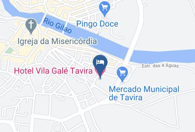 Tavira - Hotel Vila Gale Tavira Maps