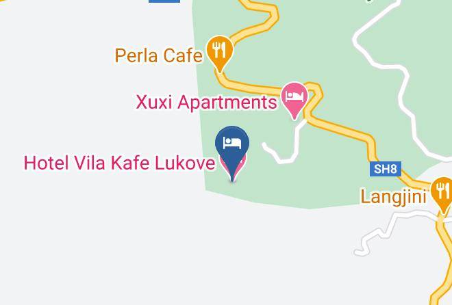 Himara - Hotel Vila Kafe Lukove Maps