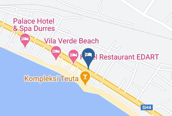 Durres - Hotel Vila Koral Maps