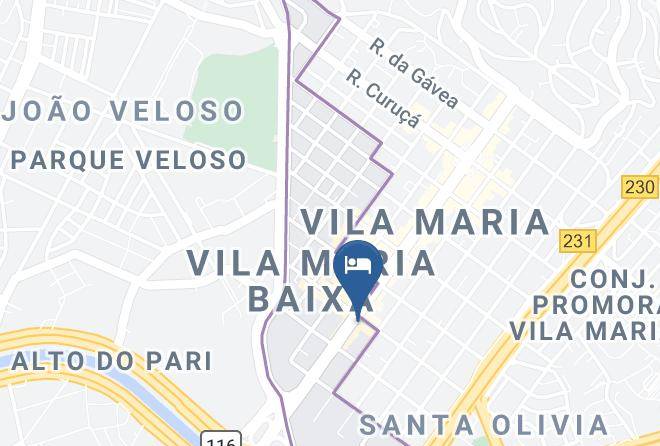 Sao Paulo Vila Maria - Hotel Vila Maria Maps