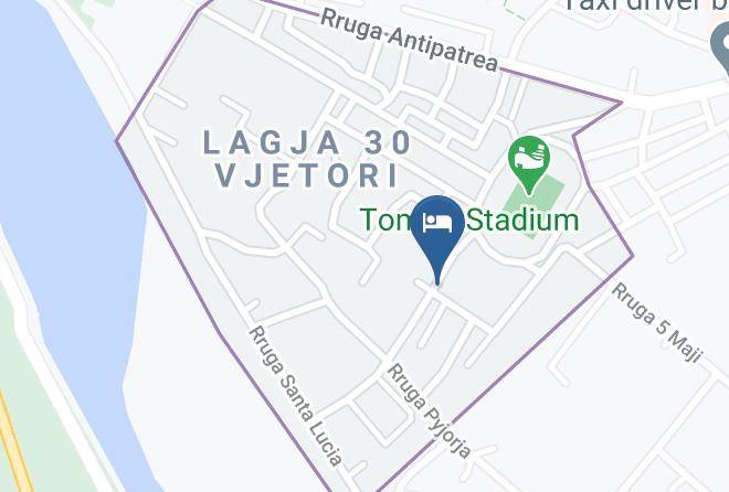 Berat - Hotel Vila Nino Maps