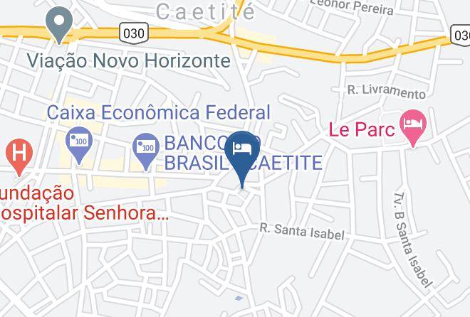 Caetite - Hotel Vila Nova Do Principe Maps