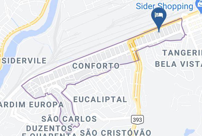 Volta Redonda - Hotel Vila Pousada Maps