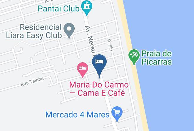 Balneario Picarras - Hotel Vila Praia Maps