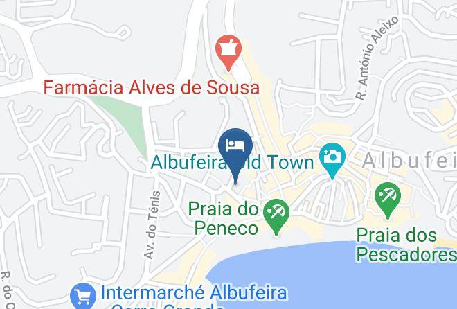 Albufeira - Hotel Vila Recife Maps