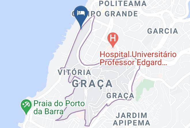 Salvador - Hotel Vila Velha Maps