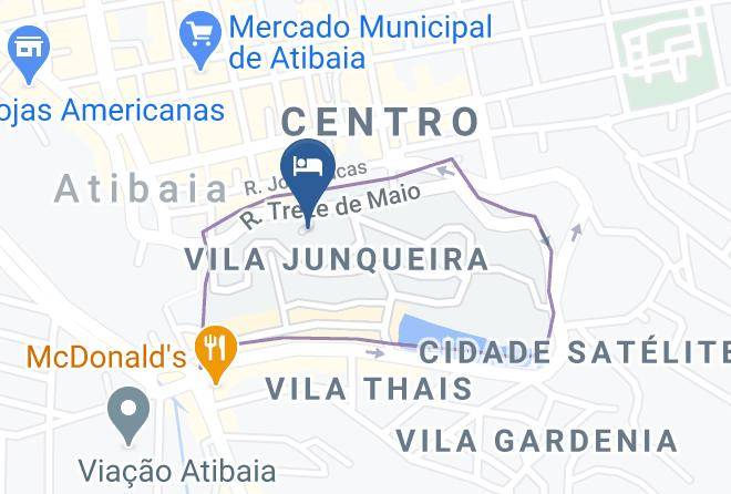 Atibaia - Hotel Vila Verde Maps