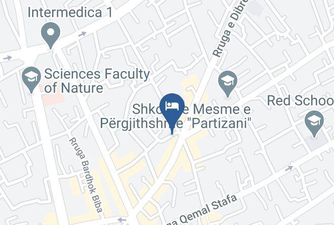 Tirana - Hotel Boutique Vila Verde Maps