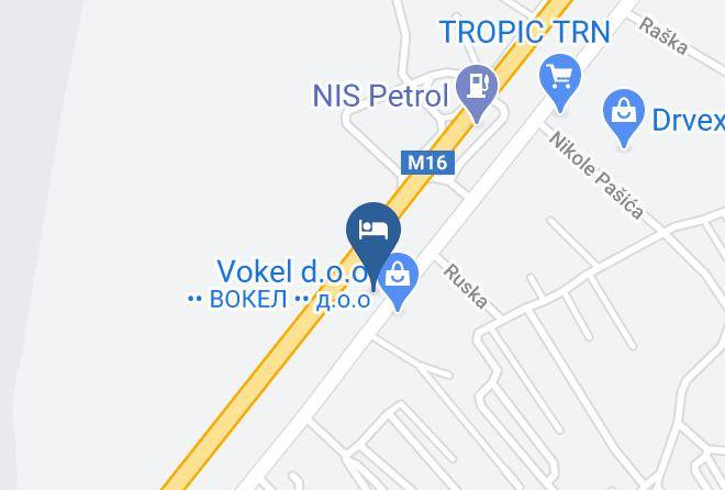 Banja Luka - Hotel Vila Viktorija Maps