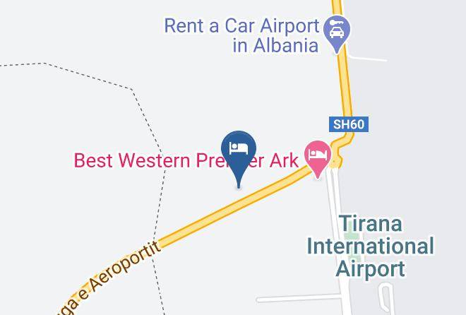 Kruje - Hotel Vila Zeus Maps