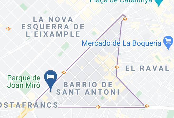 Barcelona - Hotel Vilamari Maps