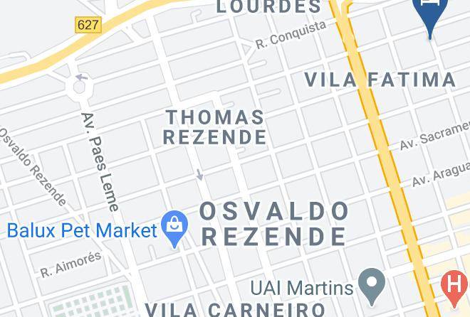 Uberlandia - Hotel Vilarinho Maps